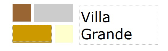 This image icon displays the Villa Grande Logo